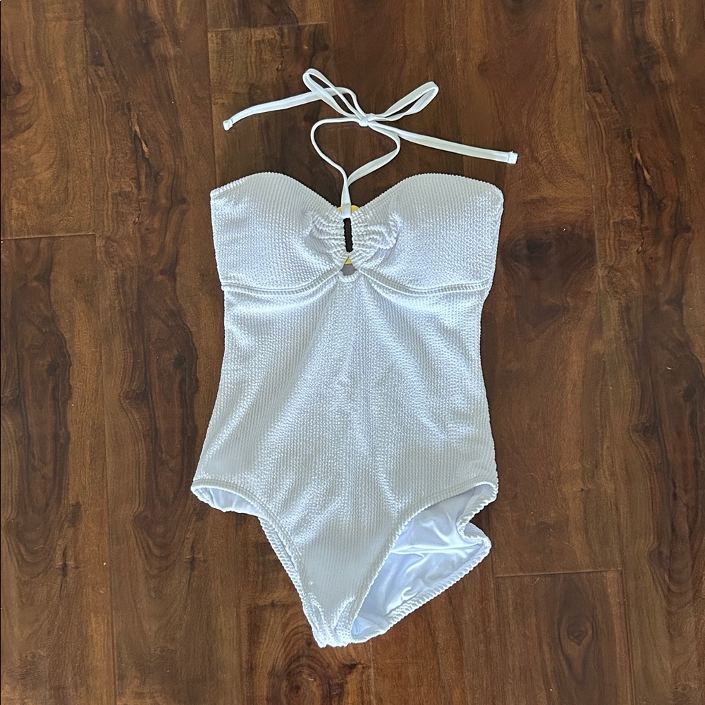 Bleu Rod Beattie Fuchsia Halter One Piece Swimsuit